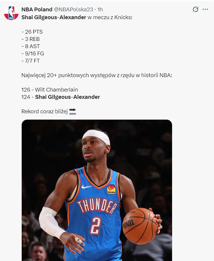 世界杯高清直播下载-复出三连胜夺回联盟第一！SGA延续四纪录被赞多面手 布朗：造犯规一绝|亚历山大|雷霆|谢伊·吉尔杰斯-亚历山大|俄克拉荷马雷霆队|纽约尼克斯队_新浪体育_新浪新闻