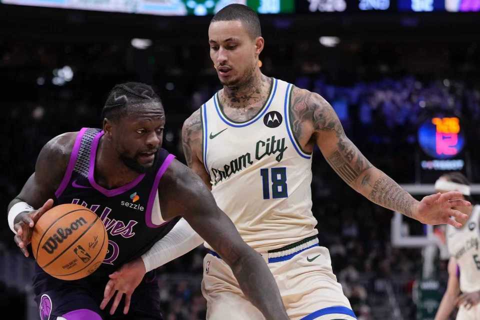 世界杯比赛直播平台-华子伤停森林狼33分大胜双杀雄鹿 字母哥25+8+5兰德尔29+8+6